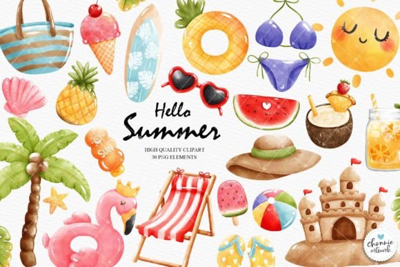 Download Summer Clipart, Seasonal Clipart, Beach - Beach Collection