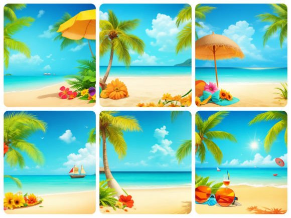 Download Sea Beach Summer Background - Beach Collection