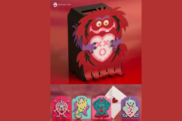 Download Love Me a Monster SVG Bundle - Love Collection